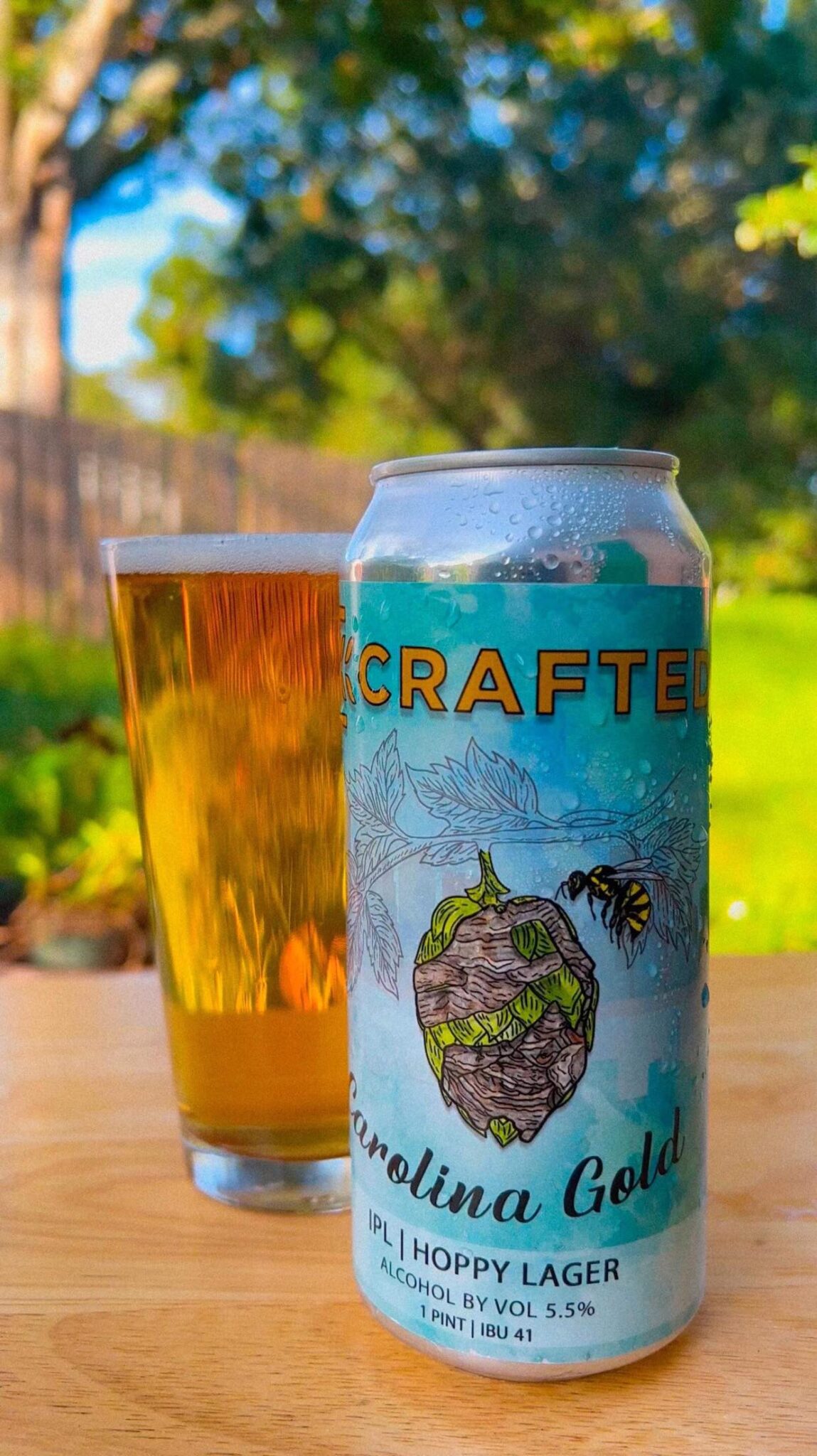 India Pale Lager by Crafted craft beer