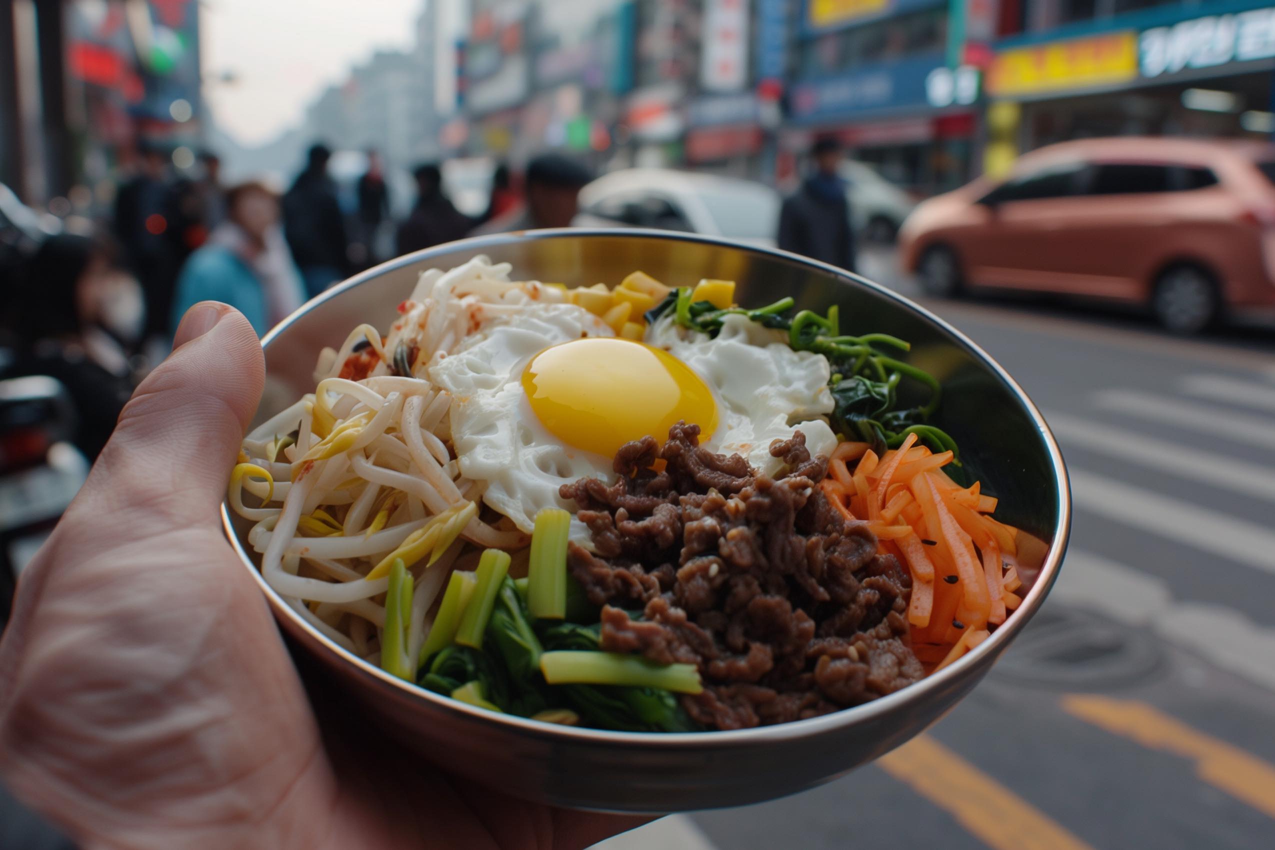 Bibimbap the perfect meal for when you are on the go