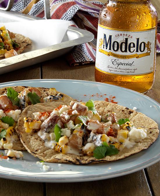 Mexican Lager and Tacos